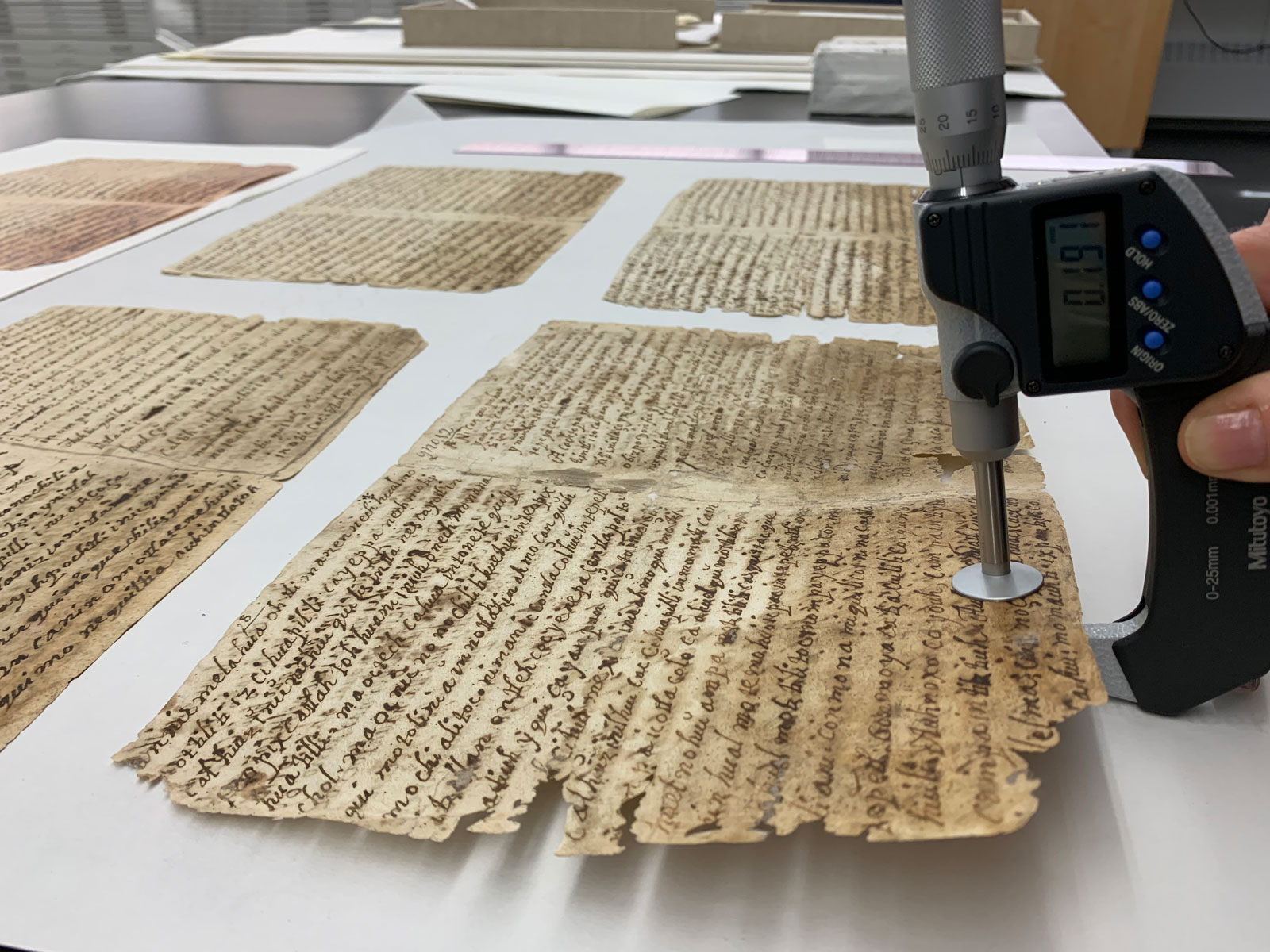 Estudio y conservación del manuscrito original del Nican Mopohua